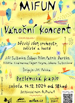 MIFUN vánoční koncert