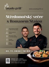 Středomořský večer s Romanem Stašou