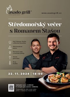 Středomořský večer s Romanem Stašou