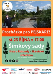 Procházka pro PEJSKAŘE! ŠIMKOVY SADY