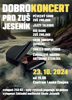 Benefiční koncert pro ZUŠ Jeseník