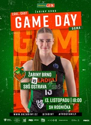 Chance ŽBL: Žabiny Brno - SBŠ Ostrava