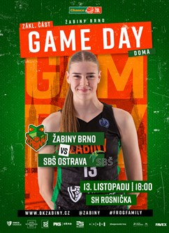 Chance ŽBL: Žabiny Brno - SBŠ Ostrava