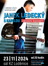 Vánoční koncert Janek Ledecký 