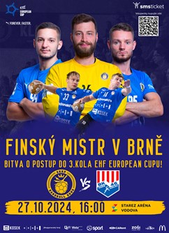 SKKP Handball Brno vs. BK-46 (EHF European Cup)