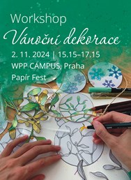 Workshop Vánoční dekorace z papíru