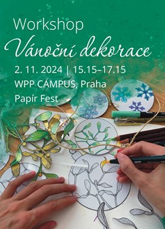 Workshop Vánoční dekorace z papíru