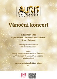 Vánoční koncert Auris Brunensis