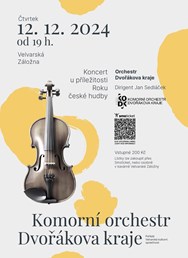 Koncert Kom.orchestru Dvořákova kraje k Roku české hudby