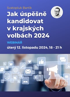 Webinář: Jak úspěšně kandidovat v komunálních volbách 2026 