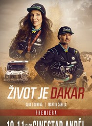 Premiéra filmu ŽIVOT JE DAKAR s živou talk show