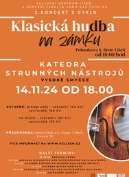 Klasická hudba na zámku (Katedra strunných nástrojů)