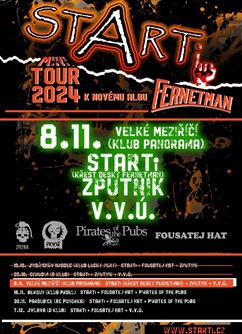 Fernetman Tour - V.V.Ú., ZPUTNIK, STARTi - club Panorama