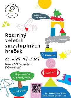 Rodinný veletrh smysluplných hraček Rosteme pro život