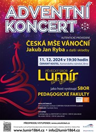 Adventní koncert s Českou mší vánoční J. J. Ryby