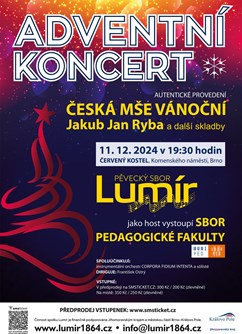 Adventní koncert s Českou mší vánoční J. J. Ryby