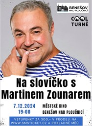 Na slovíčko s Martinem Zounarem 