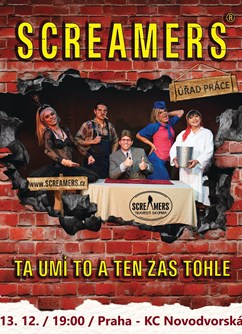 SCREAMERS: Ta umí to a ten zas tohle - NAROZENINOVÁ SHOW