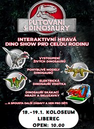 Putování s dinosaury - Liberec