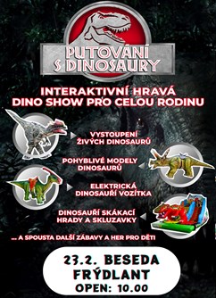 Putování s dinosaury - Frýdlant v Čechách