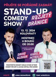 Stand-up Comedy Show ROZJETÝ BRÁNICE v Kolovratech