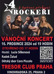 Vánoční koncert 4 rockeři s operní pěvkyní