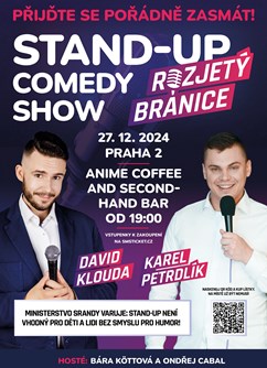 Stand-up Comedy Show ROZJETÝ BRÁNICE v Praze