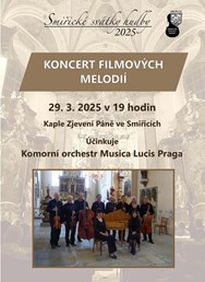 Koncert filmových melodií (Smiřické svátky hudby 2025)