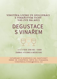 Degustace s vinařem, Vinařství Tichý