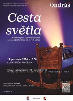 Cesta světla - Adventní koncert VUS Ondráš v Prušánkách 