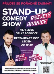 Stand-up Comedy Show ROZJETÝ BRÁNICE (Velké Popovice)