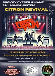 Rockový večer s Citron revival 