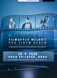 Koncert filmových melodií pod širým nebem | Brno