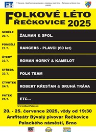 Roman Horký & Kamelot - Folkové léto Řečkovice 2025