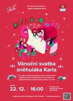 Divadlo pro děti - Vánoční svatba sněhuláka Karla