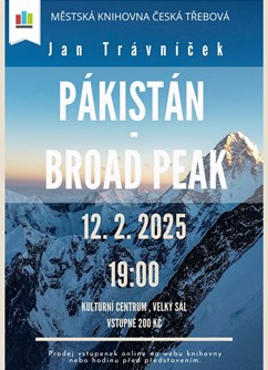 Jan Trávníček – Pákistán 2024 – Broad Peak