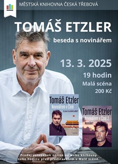 Tomáš Etzler – beseda s novinářem