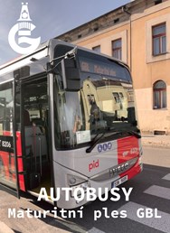 Autobusy - Maturitní ples GBL 2025