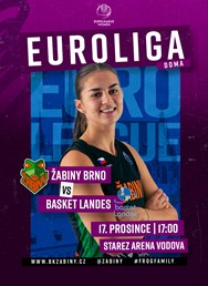 Euroliga: Žabiny Brno - Basket Landes