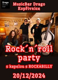 ROCK´N´ROLL PARTY s kapelou ROCKABILLY