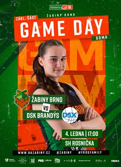 Chance ŽBL: Žabiny Brno - DSK Basketball Brandýs