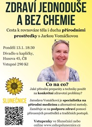 Jaroslava Vomáčková - zdraví jednoduše a bez chemie