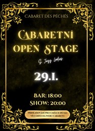 Cabaretní OPEN STAGE