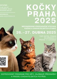 Mezinárodní propagační výstava Kočky Praha 2025