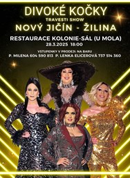 Travesti show Divoké kočky v Novém Jičíně