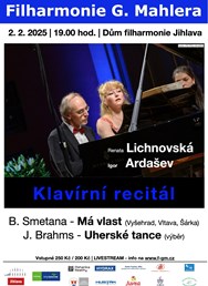 Renata Lichnovská, Igor Ardašev - Klavírní recitál