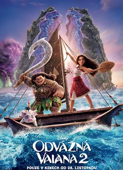 Odvážná Vaiana 2  (USA) 2D