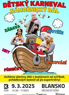 Dětský karneval Blansko