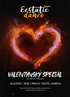 VALENTÝNSKÝ ECSTATIC DANCE SPECIÁL - DJ Petr Toman