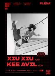 Xiu Xiu (US) +  Kee Avil (CA)